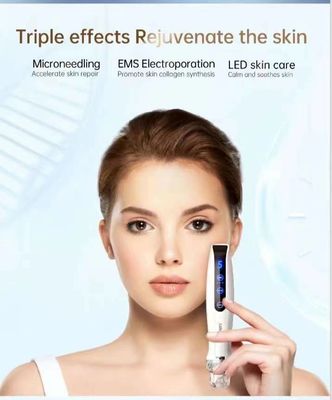 12 Needle White Salon Microneedle Therapy Machine For Home / Salon