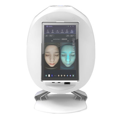 7200K Skin Analysis Machine Portable With 2X Magnifier 12 Problem Detection