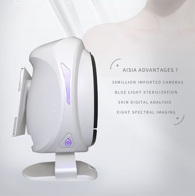 7200K Skin Analysis Machine Portable With 2X Magnifier 12 Problem Detection