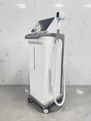 Stationary / Vertical Laser Hair Removal Equipment 1200W With 2pcs Cooling Fans